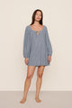 Gingham White/Navy