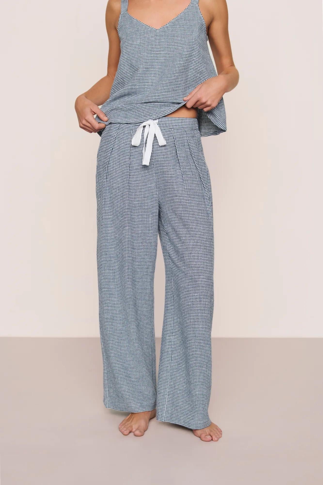 Eberjey Linen Blend Relaxed Pant