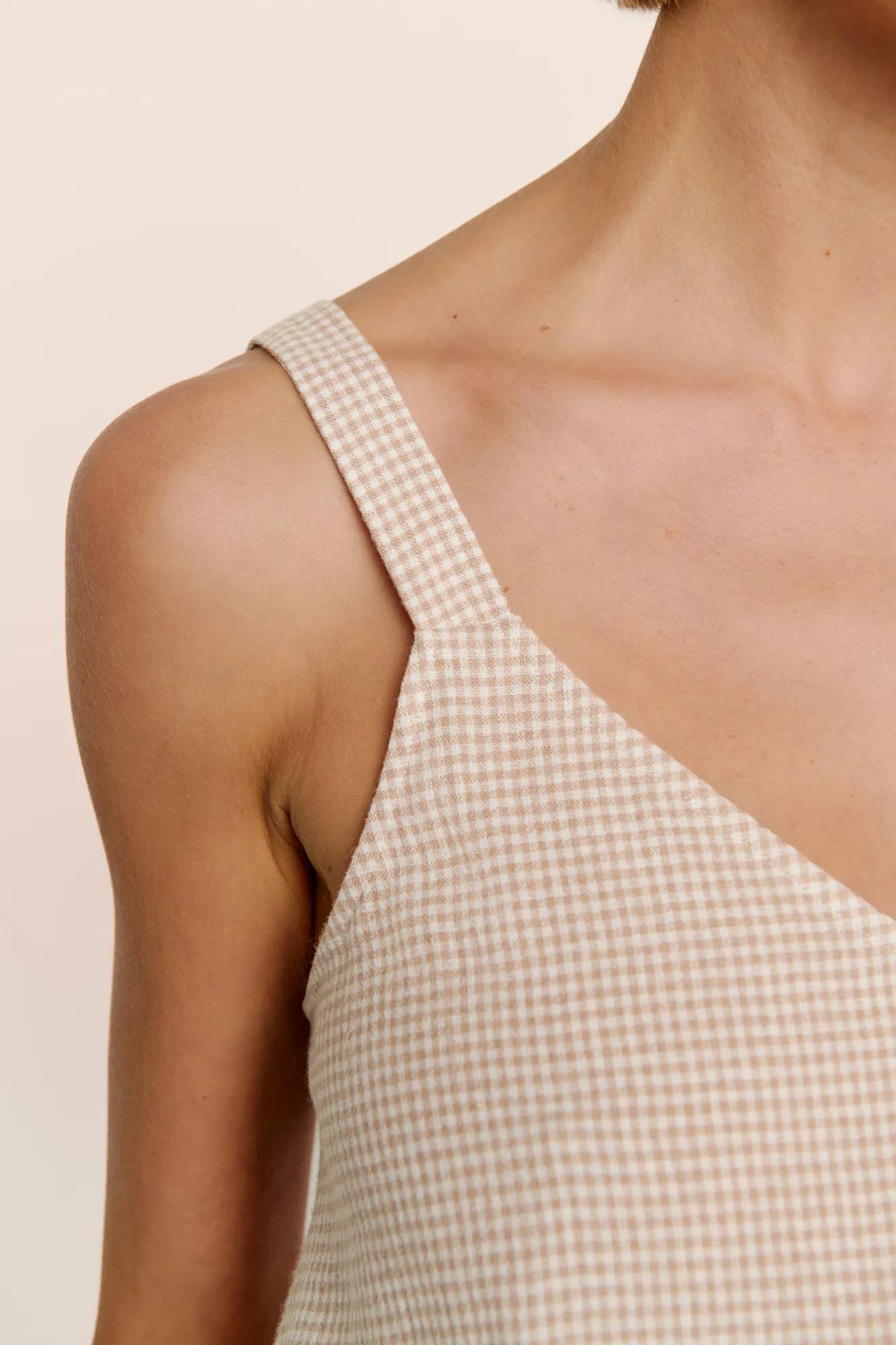 Eberjey Linen Blend V Neck Cami