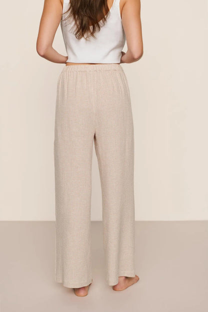 Eberjey Linen Blend Relaxed Pant