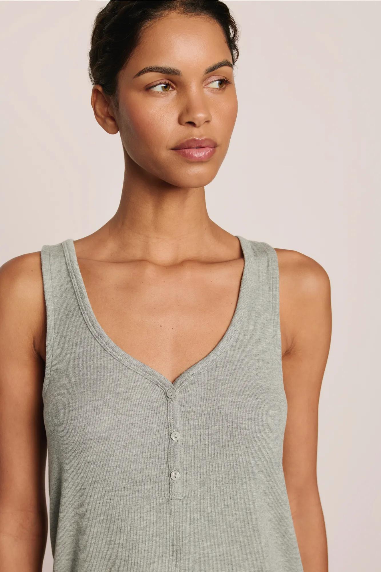 Eberjey Dream Rib V Neck Tank