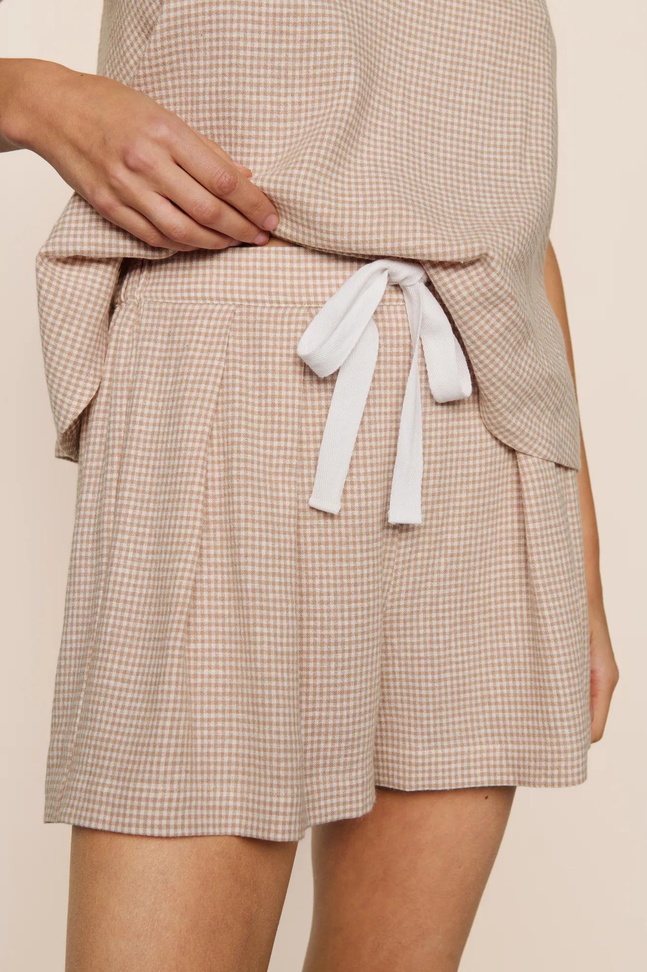 Eberjey Linen Blend Relaxed Short