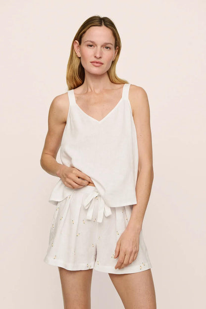 Eberjey Linen Blend Relaxed Short