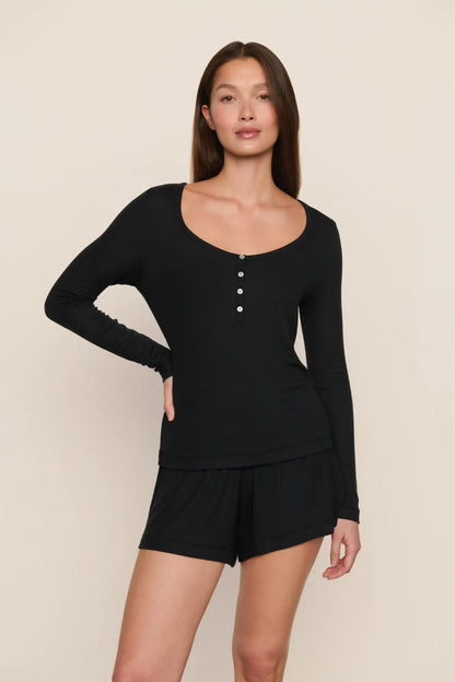 Eberjey Dream Rib Relaxed Short