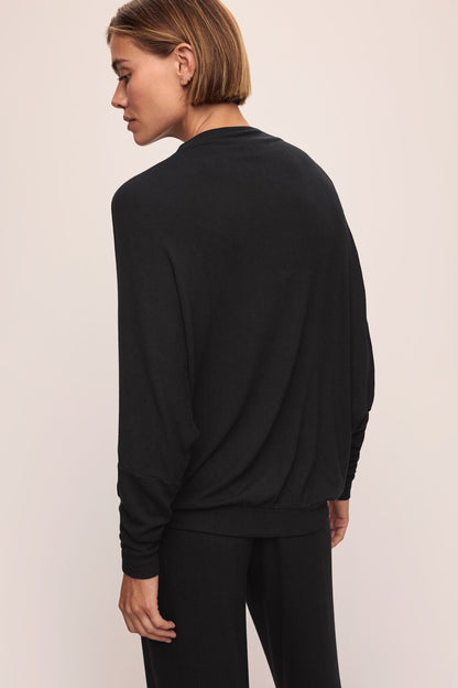 Eberjey Cozy Time Mock Neck Pullover
