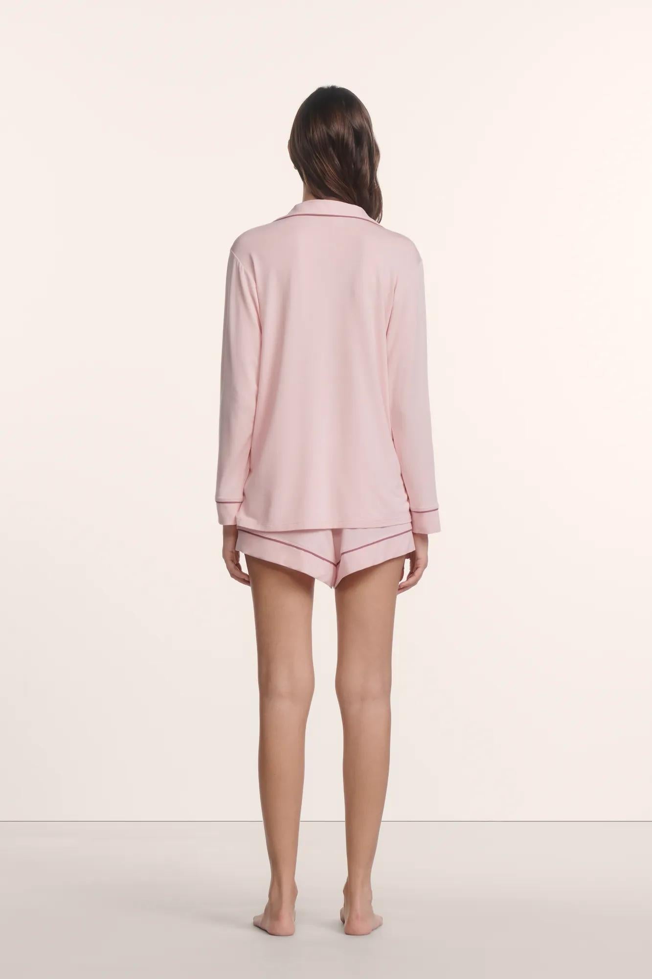 Eberjey Gisele TENCEL™ Modal Long Sleeve Short PJ Set