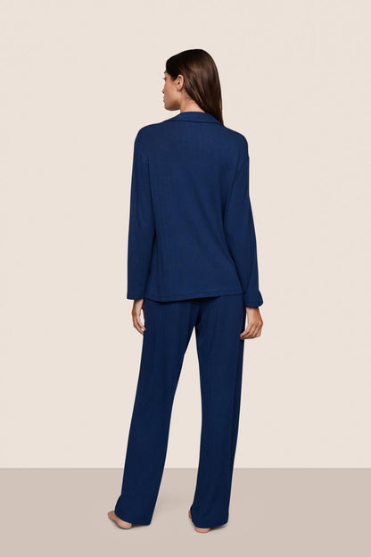 Eberjey Gisele TENCEL™ Modal Rib Long PJ Set