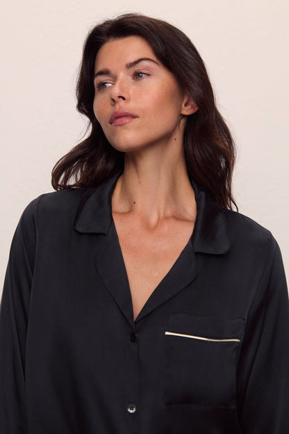 Eberjey Inez Washable Silk Long PJ Set
