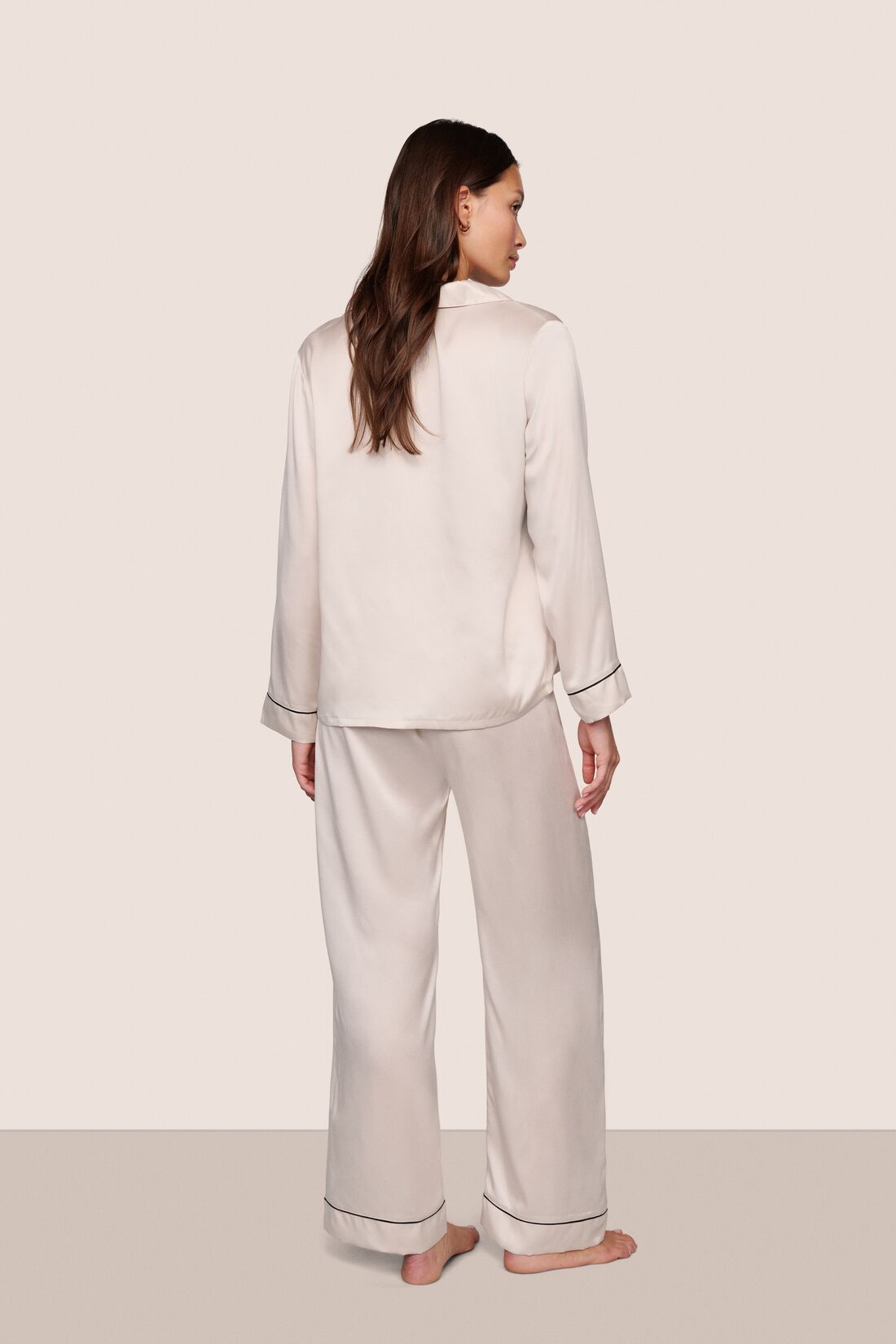 Eberjey Inez Washable Silk Long PJ Set