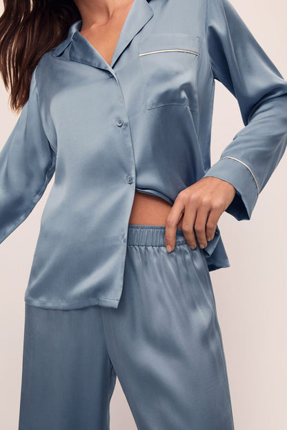 Eberjey Inez Washable Silk Long PJ Set