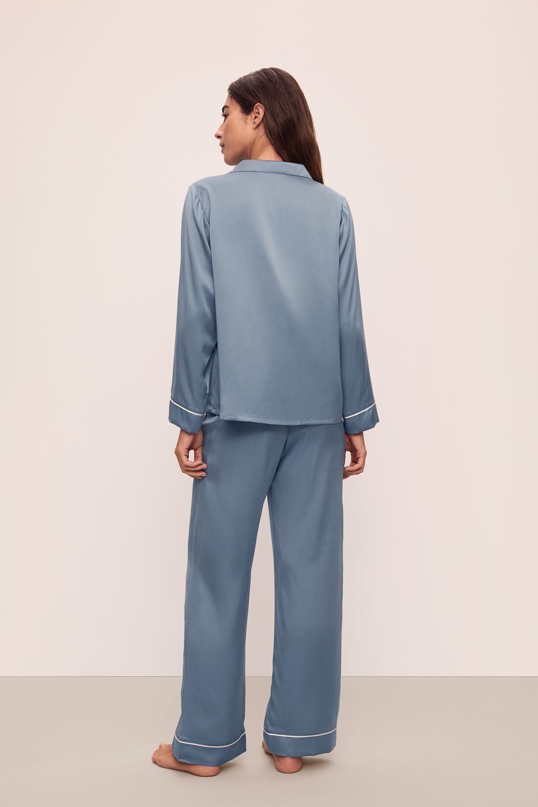 Eberjey Inez Washable Silk Long PJ Set