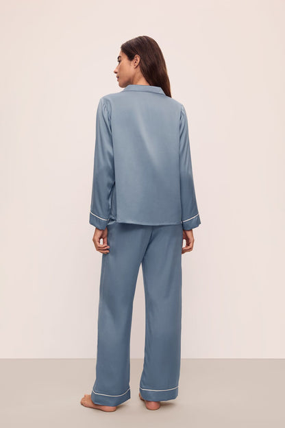 Eberjey Inez Washable Silk Long PJ Set
