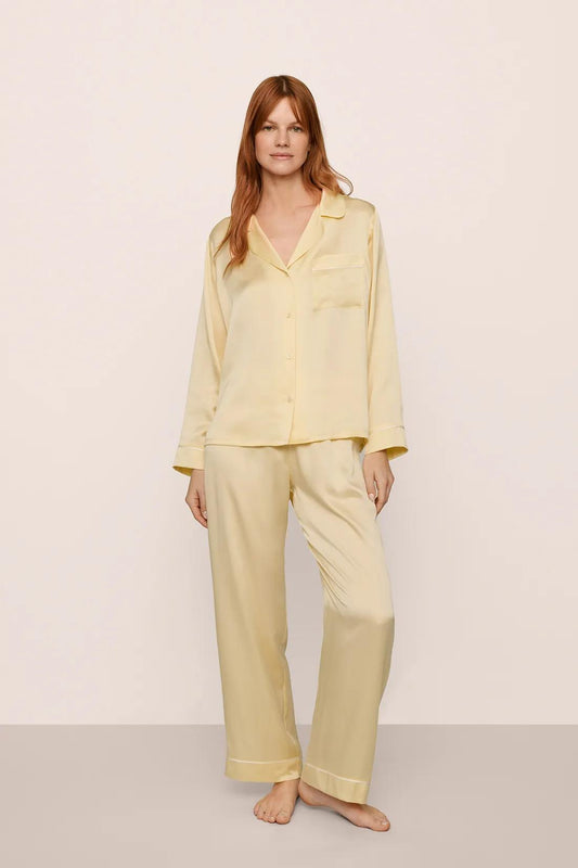 Eberjey Inez Washable Silk Long PJ Set