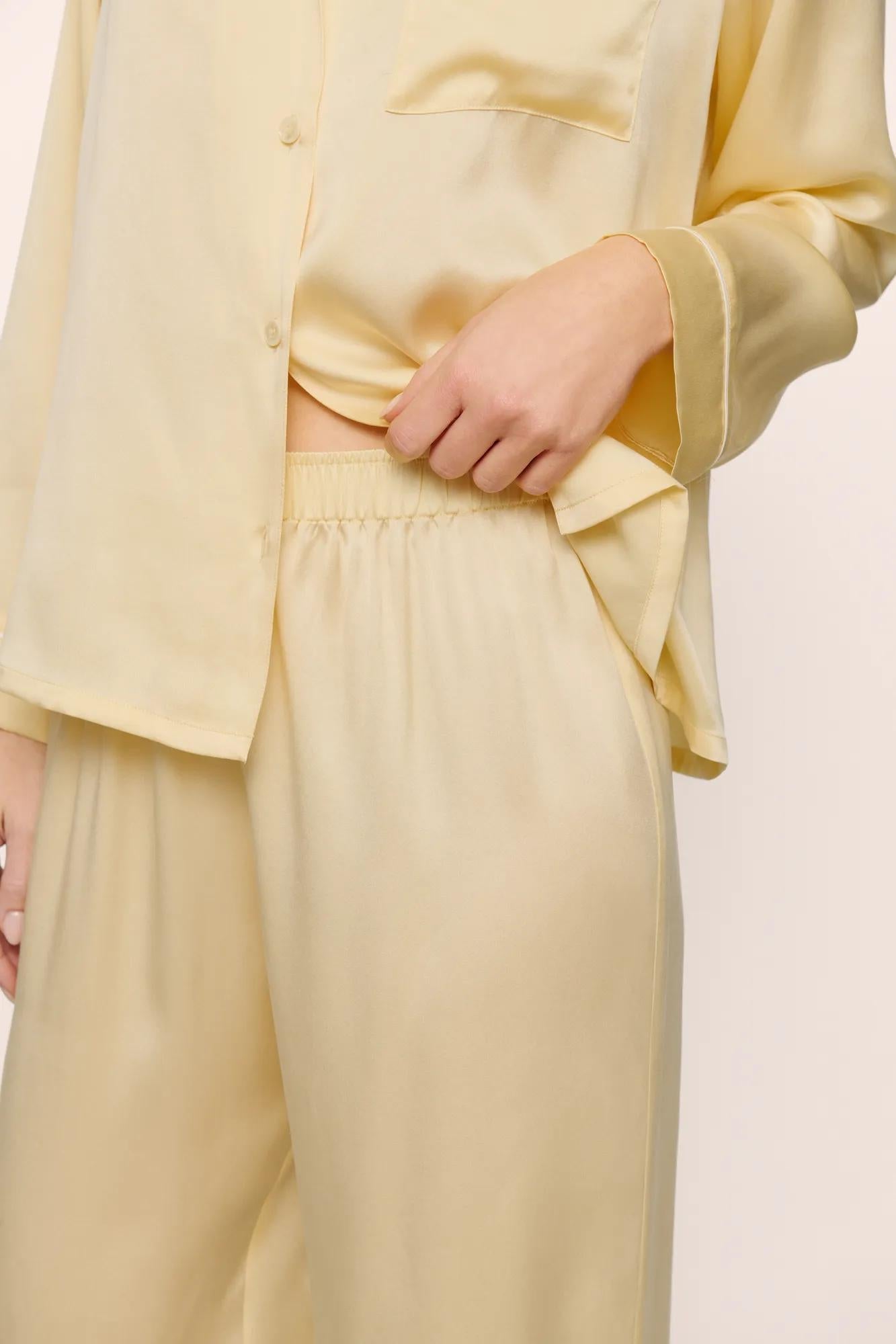 Eberjey Inez Washable Silk Long PJ Set