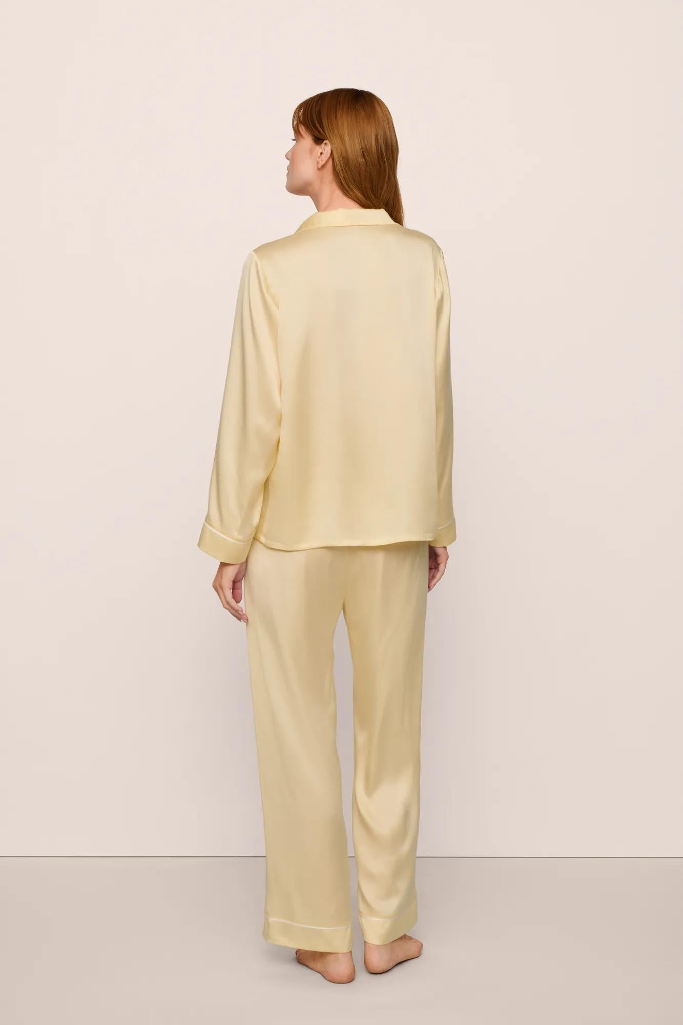 Eberjey Inez Washable Silk Long PJ Set