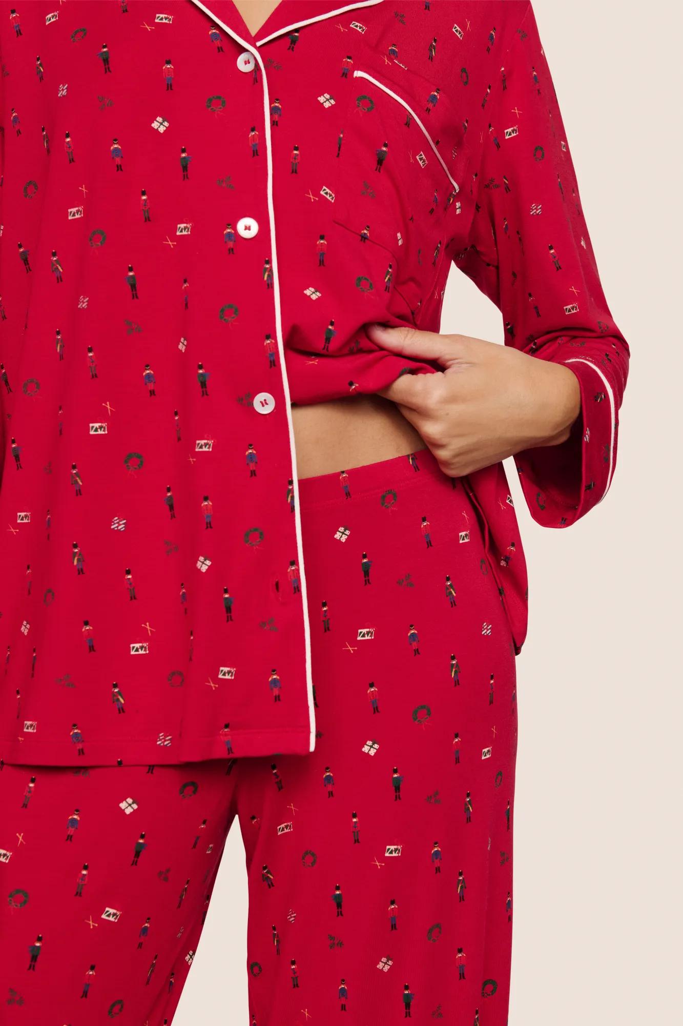 Eberjey Gisele Printed TENCEL™ Modal Long PJ Set