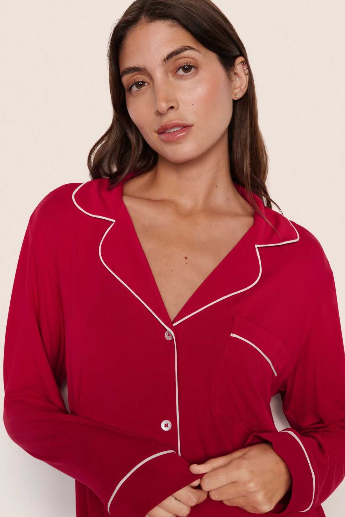 Eberjey Gisele TENCEL™ Modal Long PJ Set