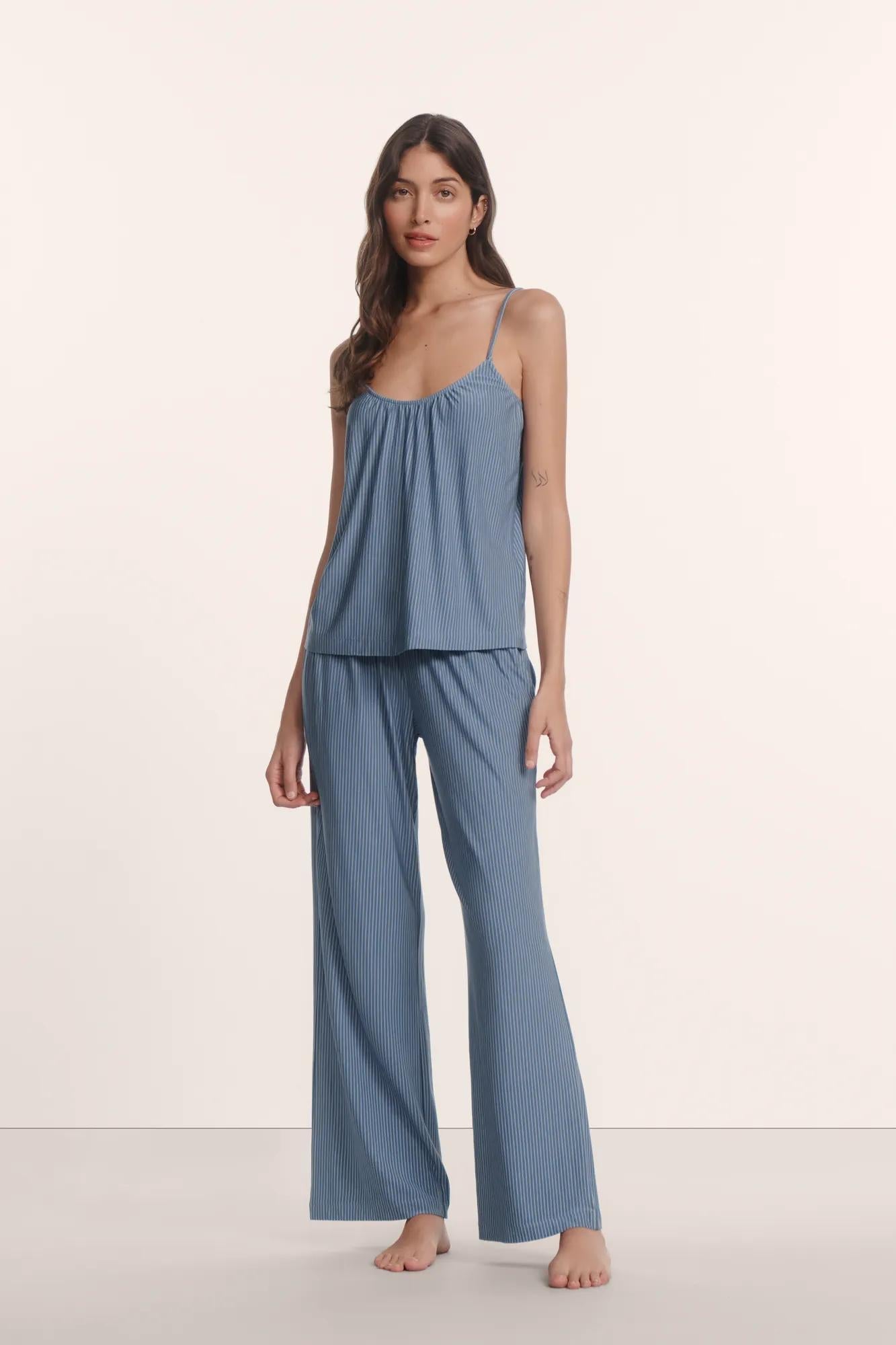 Duo Stripe Slate Blue,X-Small