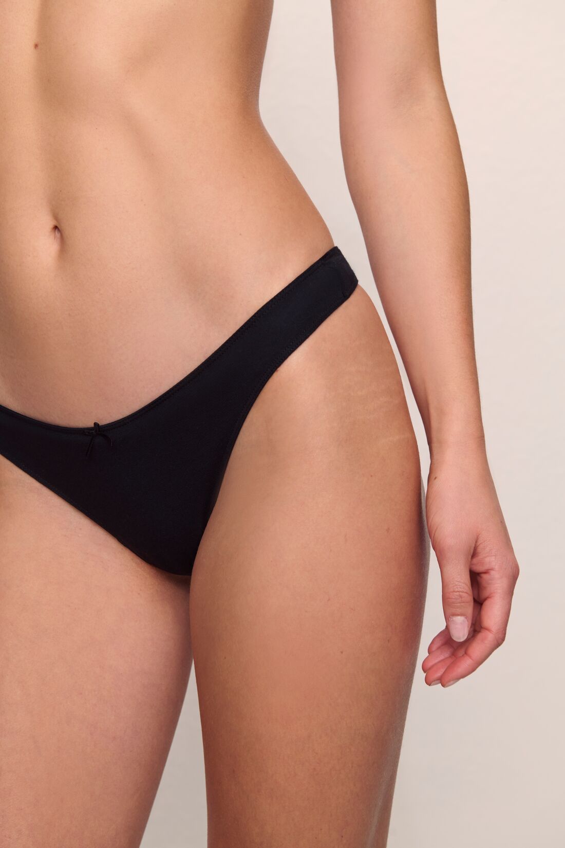 Eberjey Pima Stretch Cotton Thong