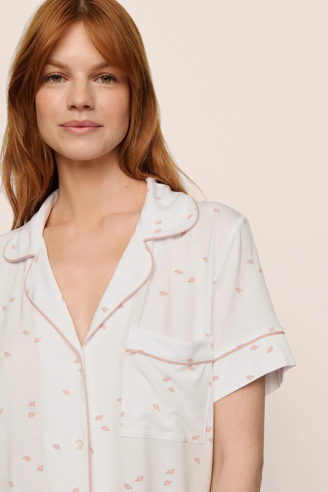 Eberjey Gisele Printed TENCEL™ Modal Relaxed Short PJ Set