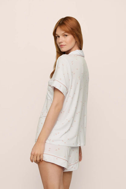 Eberjey Gisele Printed TENCEL™ Modal Relaxed Short PJ Set