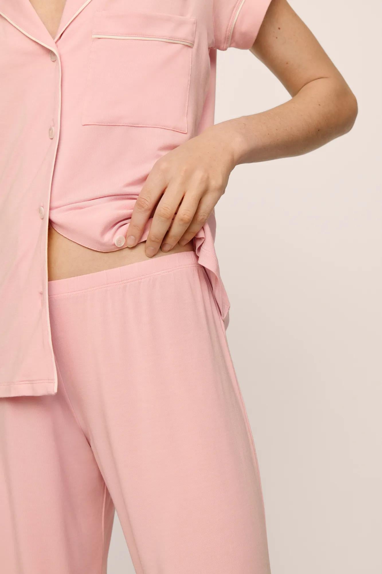 Eberjey Gisele TENCEL™ Modal Short Sleeve Cropped PJ Set
