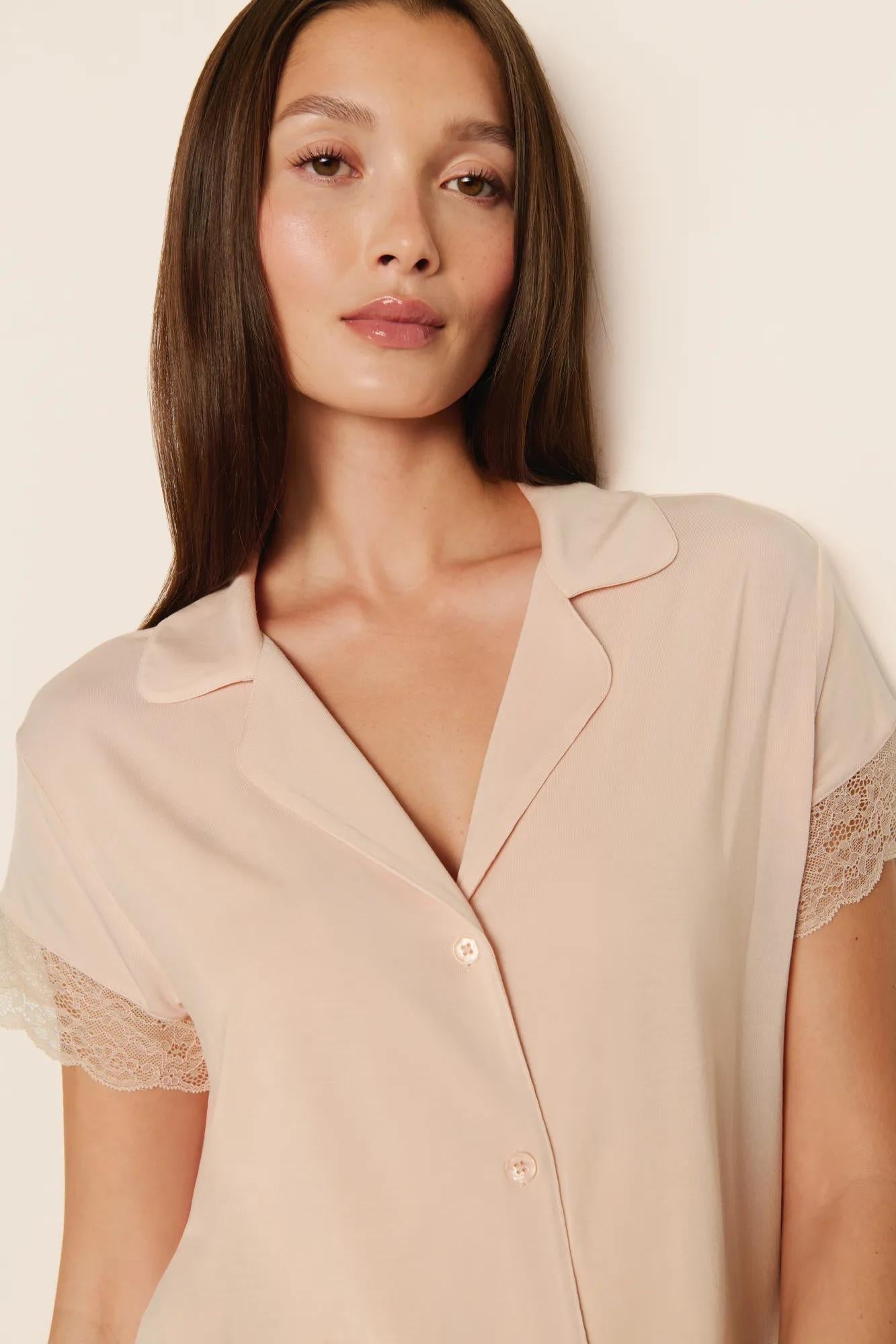 Eberjey Malou TENCEL™ Modal Shortie Short PJ Set