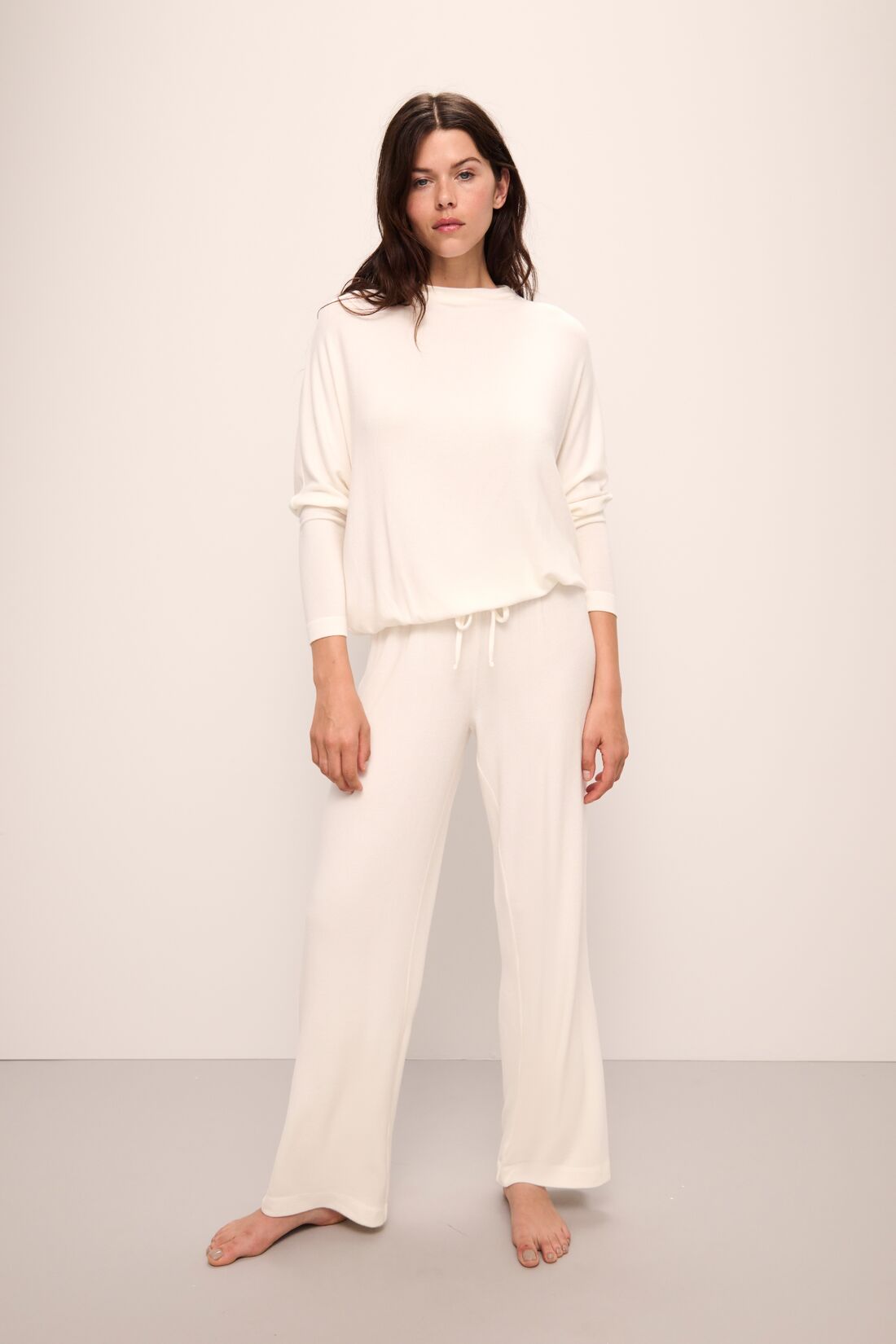 Eberjey Cozy Time Mock Neck Pullover