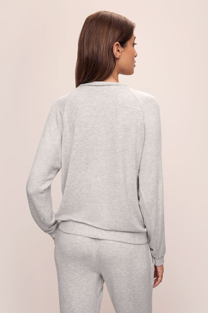 Eberjey Cozy Time Crew Neck Pullover