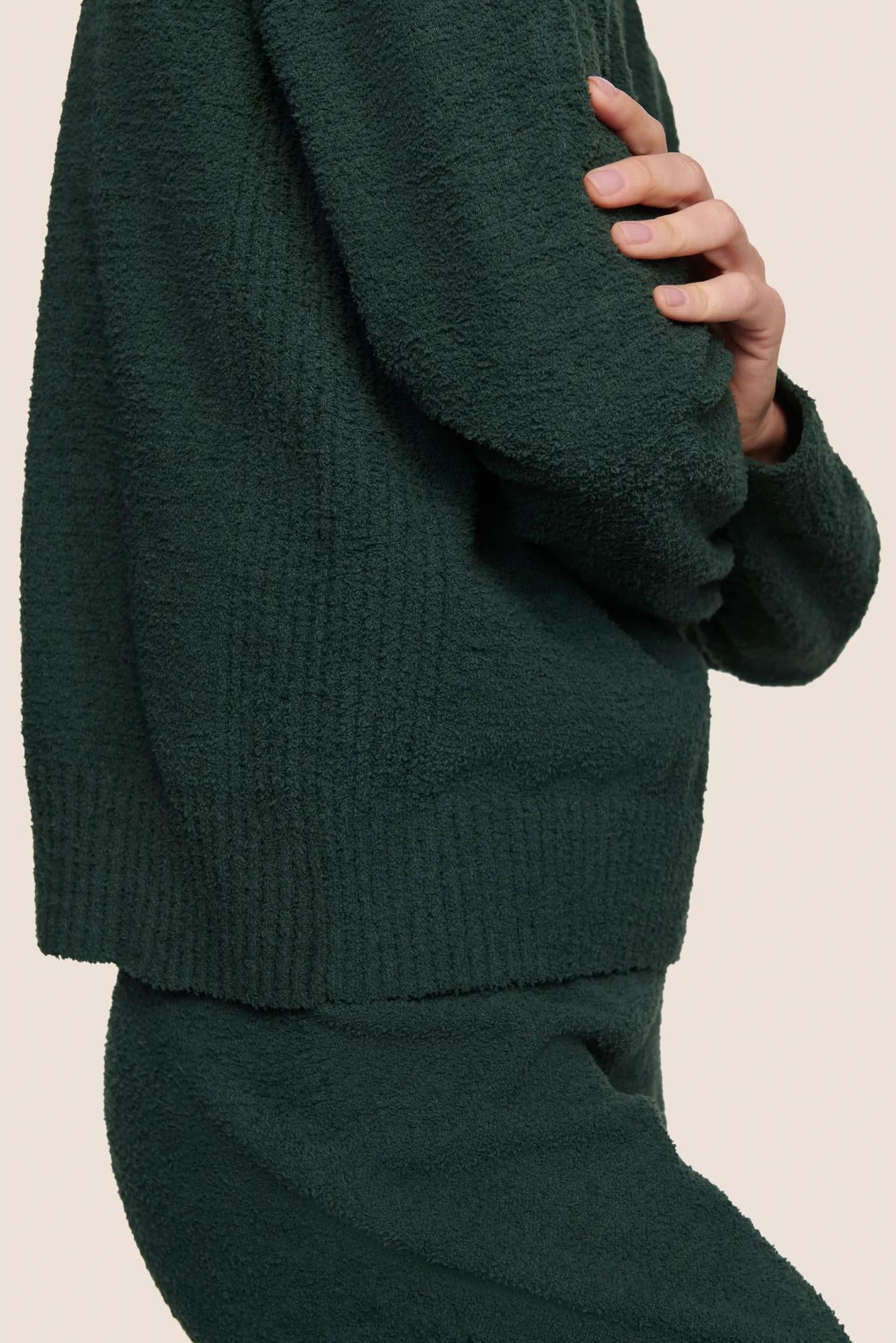 Eberjey Recycled Boucle Crew Neck Pullover