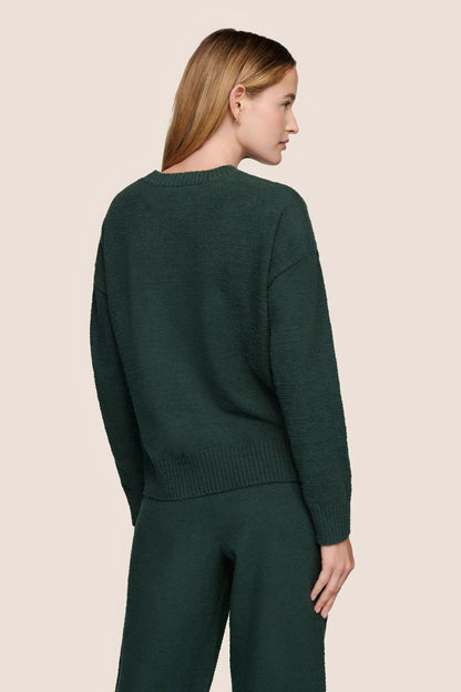Eberjey Recycled Boucle Crew Neck Pullover
