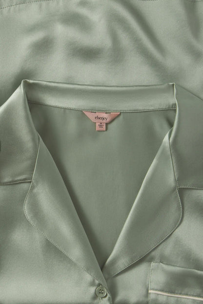 Eberjey Inez Washable Silk Long PJ Set