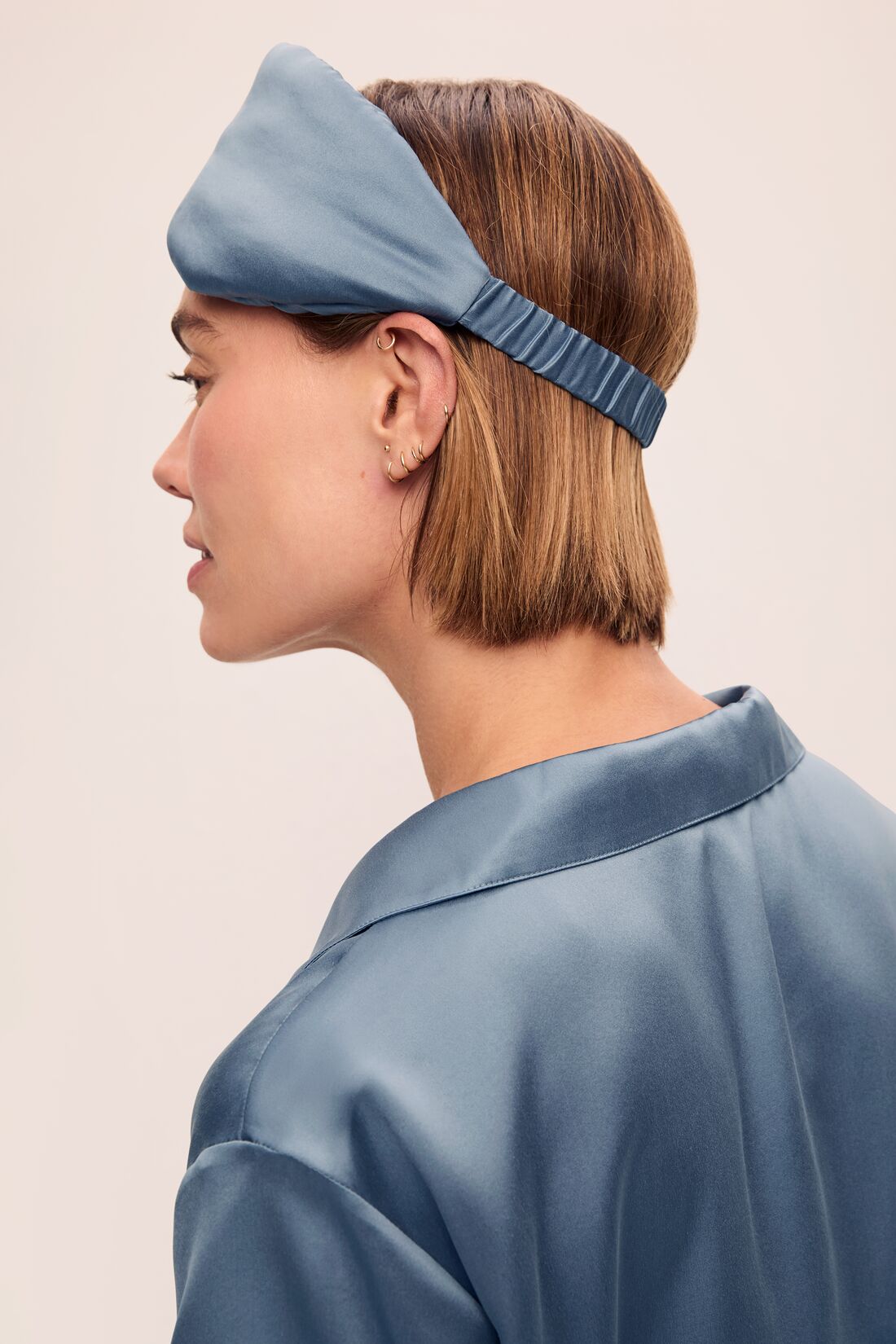 Eberjey Inez Washable Silk Eye Mask