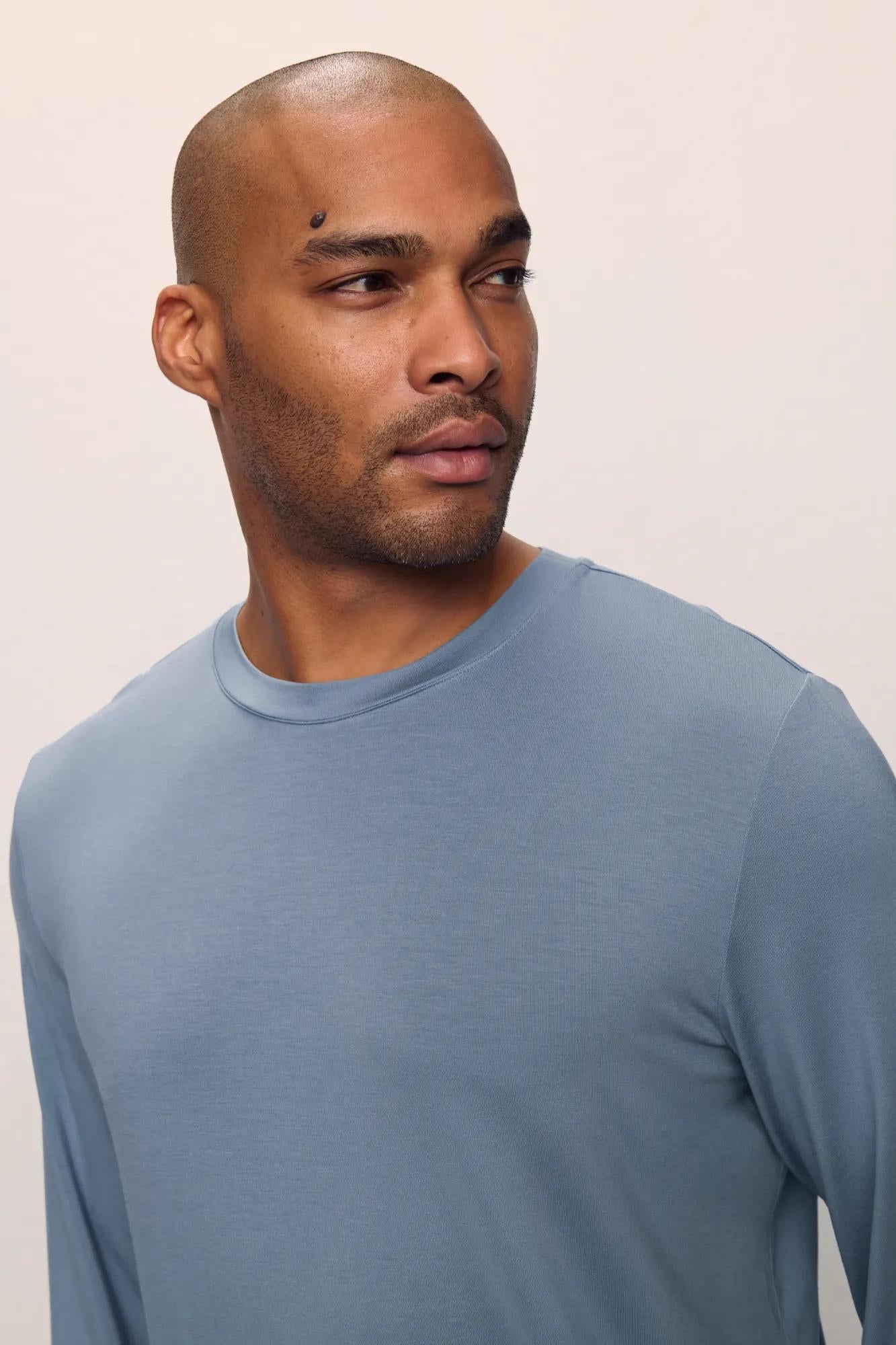 Eberjey Henry TENCEL™ Modal Long Sleeve Crew PJ Set