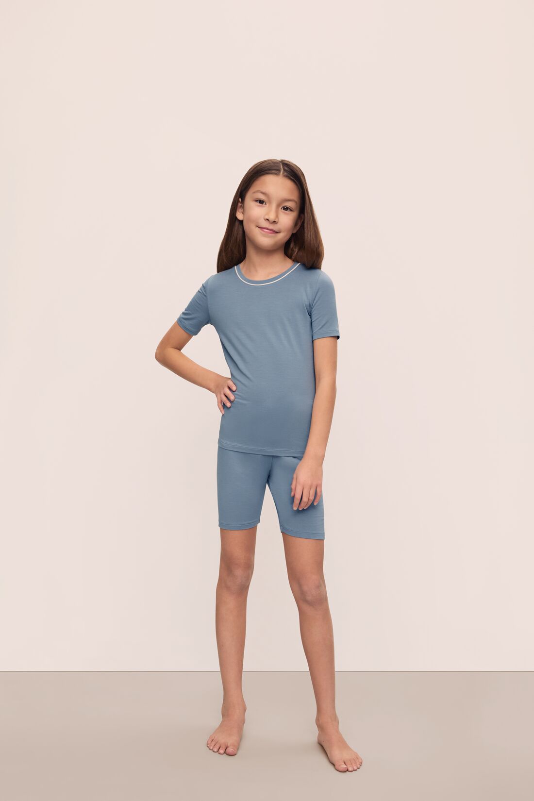 Eberjey Kids TENCEL™ Modal Unisex Short PJ Set