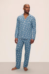 Dalmatian Faded Denim/Ivory