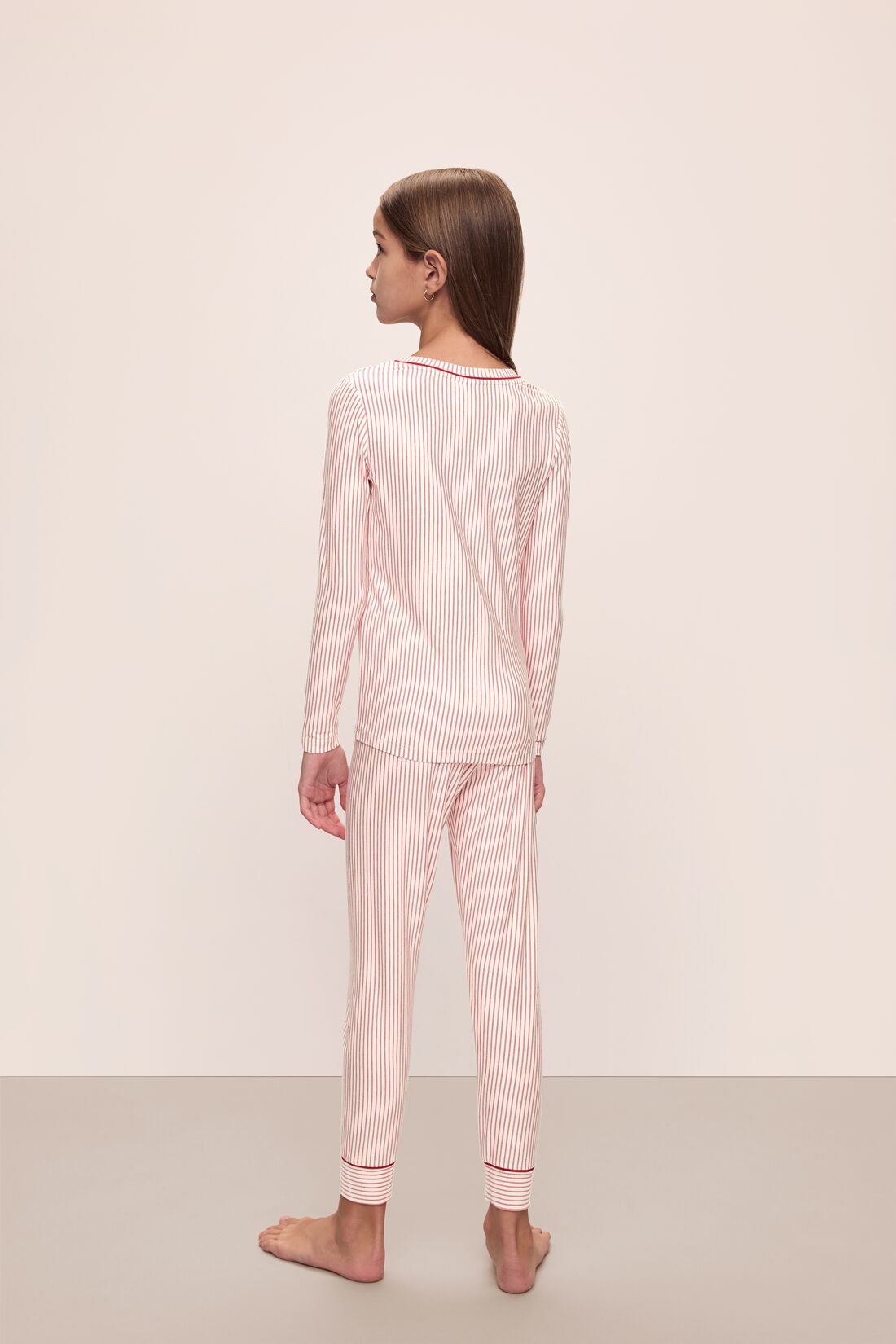Eberjey Kids Printed TENCEL™ Modal Unisex Long PJ Set