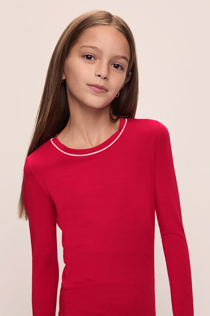 Eberjey Kids TENCEL™ Modal Unisex Long PJ Set