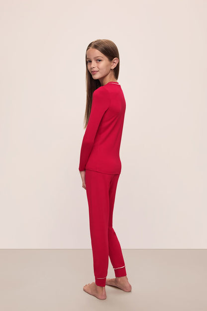 Eberjey Kids TENCEL™ Modal Unisex Long PJ Set
