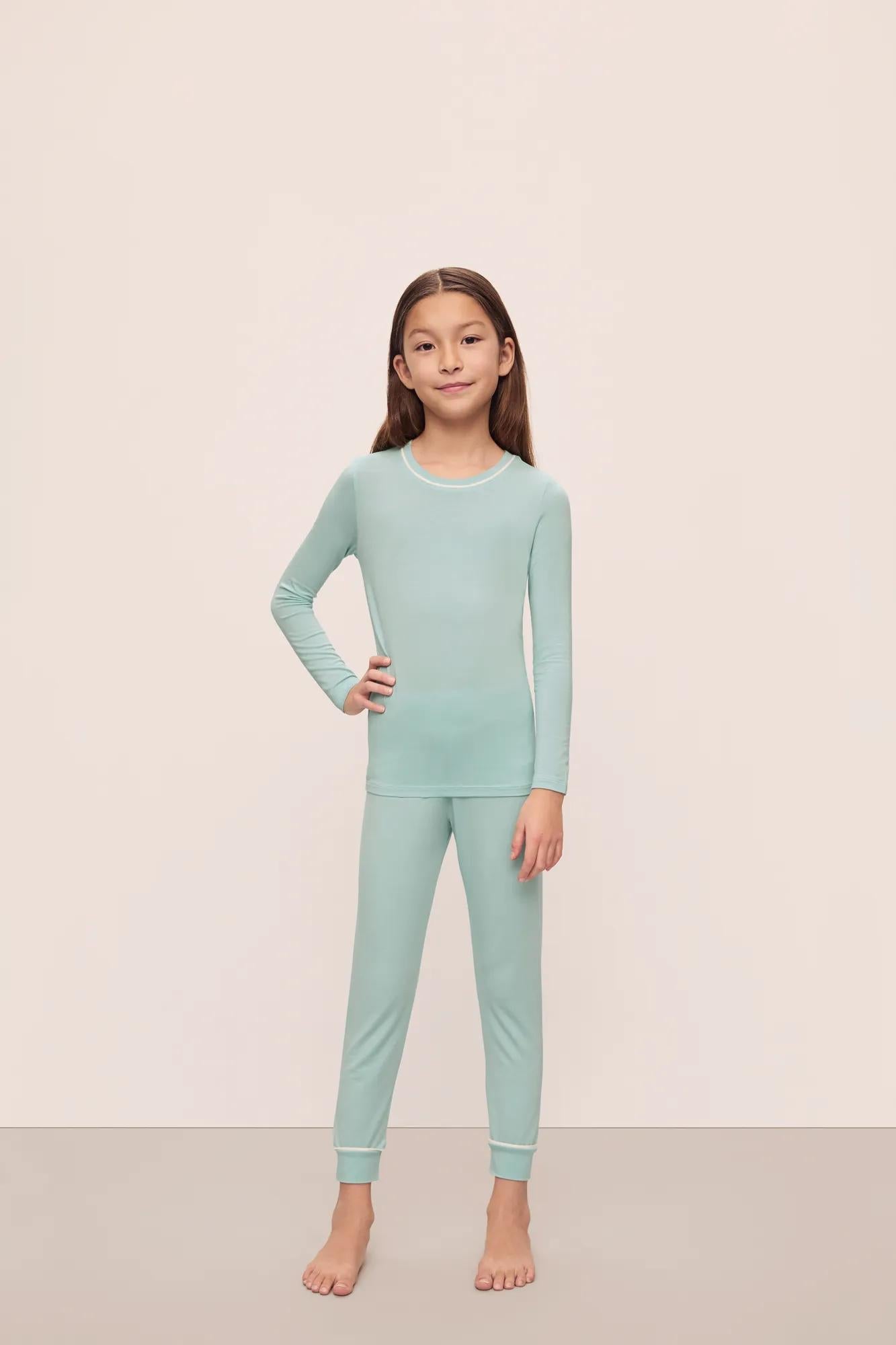 Eberjey Kids TENCEL™ Modal Unisex Long PJ Set