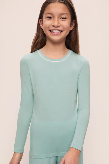 Eberjey Kids TENCEL™ Modal Unisex Long PJ Set
