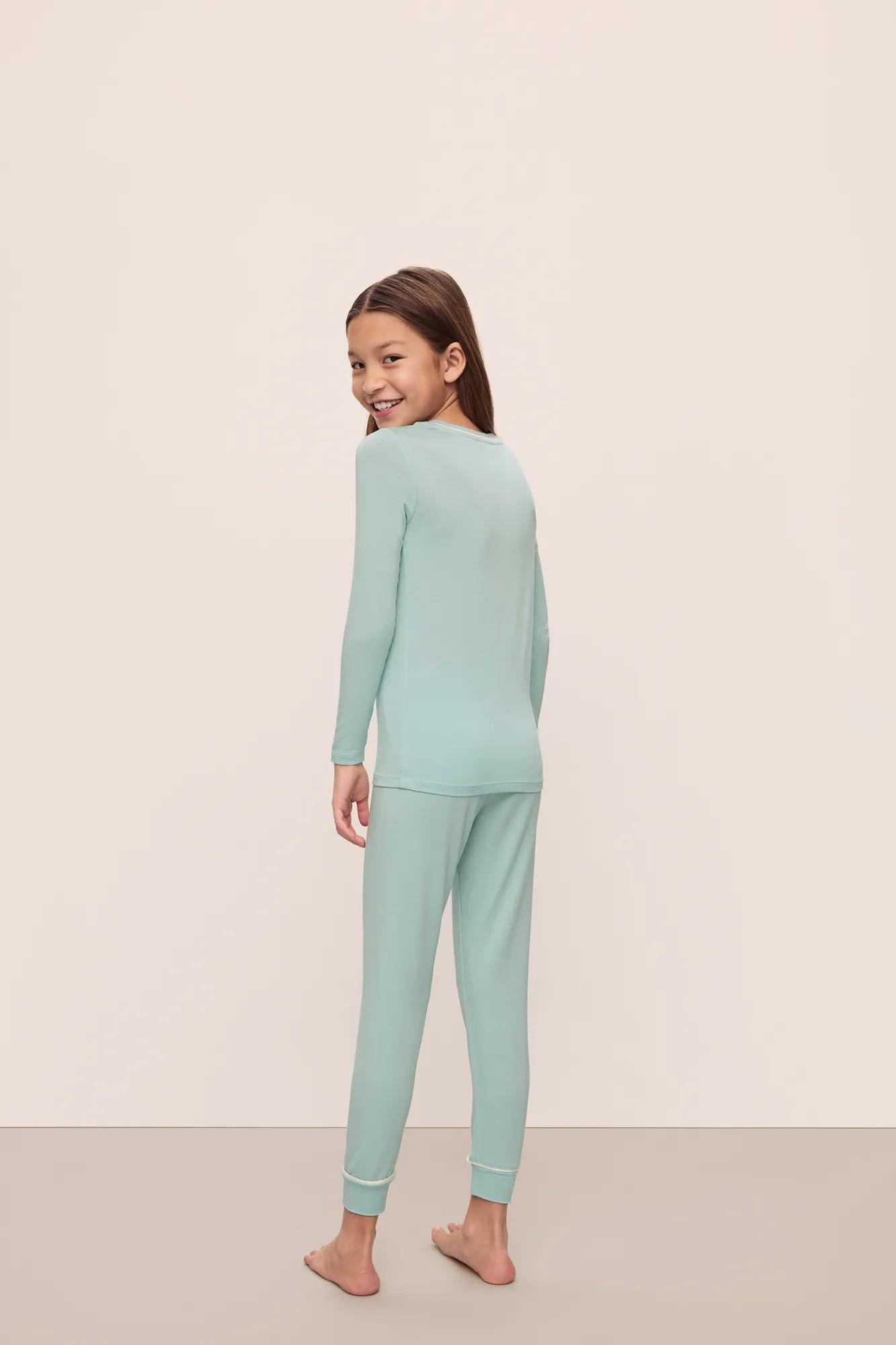 Eberjey Kids TENCEL™ Modal Unisex Long PJ Set