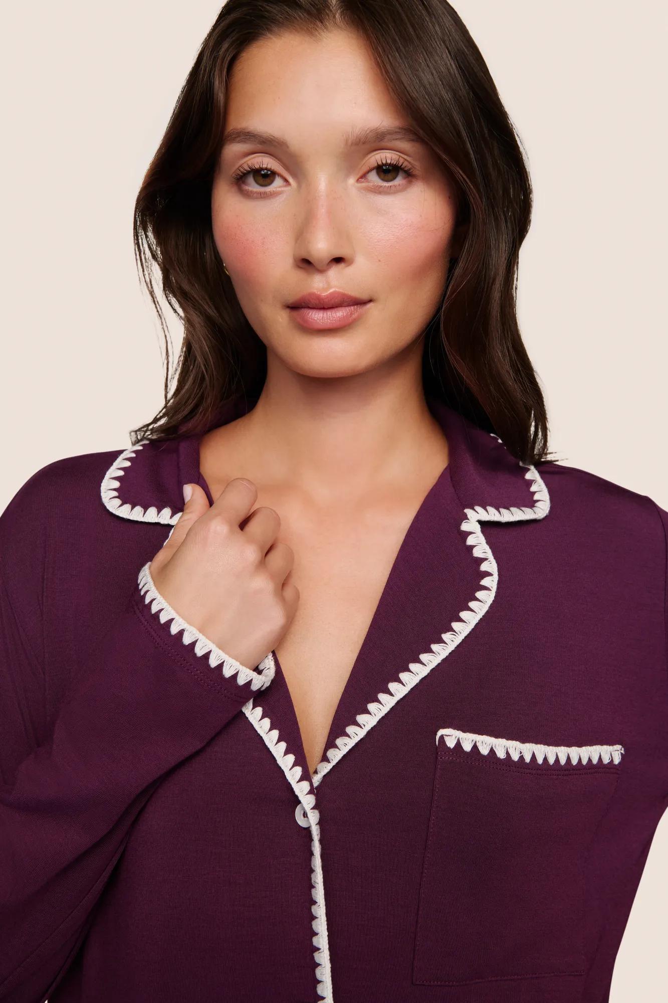 Eberjey Frida TENCEL™ Modal Long PJ Set