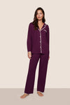 Plum/Ivory