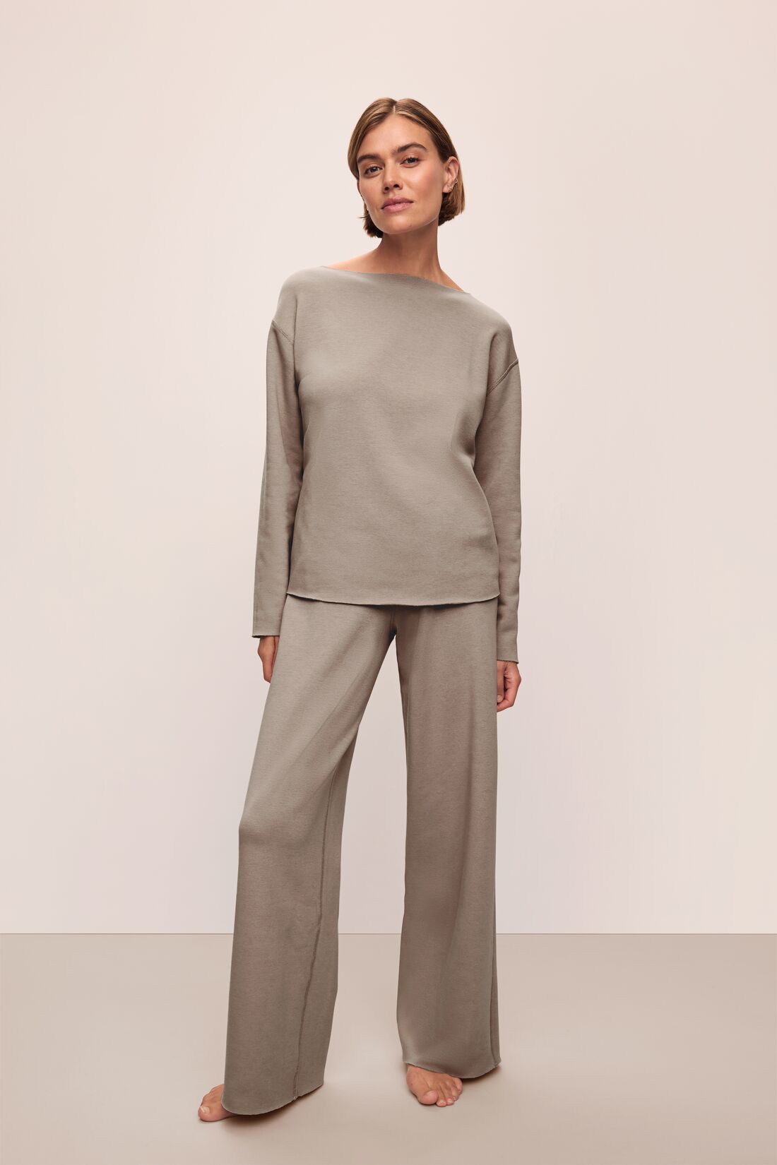 Eberjey Reversible Plush High Waist Pant