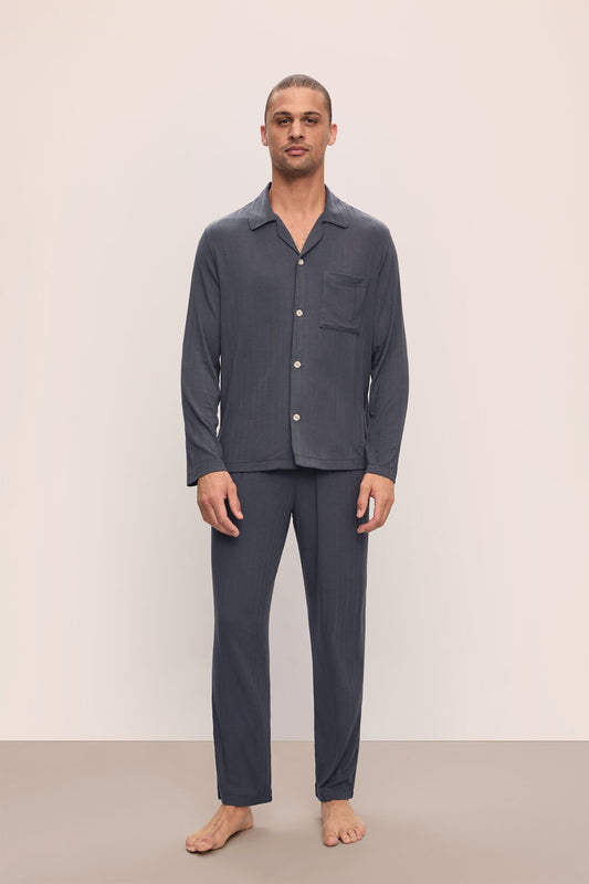 Eberjey William TENCEL™ Modal Rib Long PJ Set