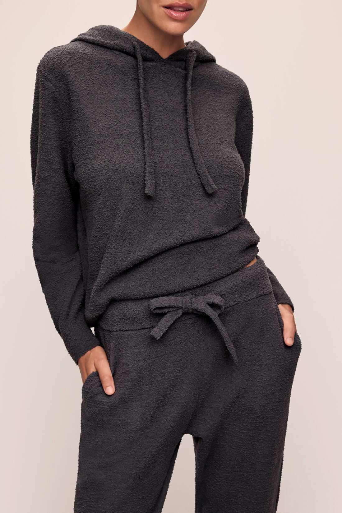 Eberjey Recycled Boucle Hoodie