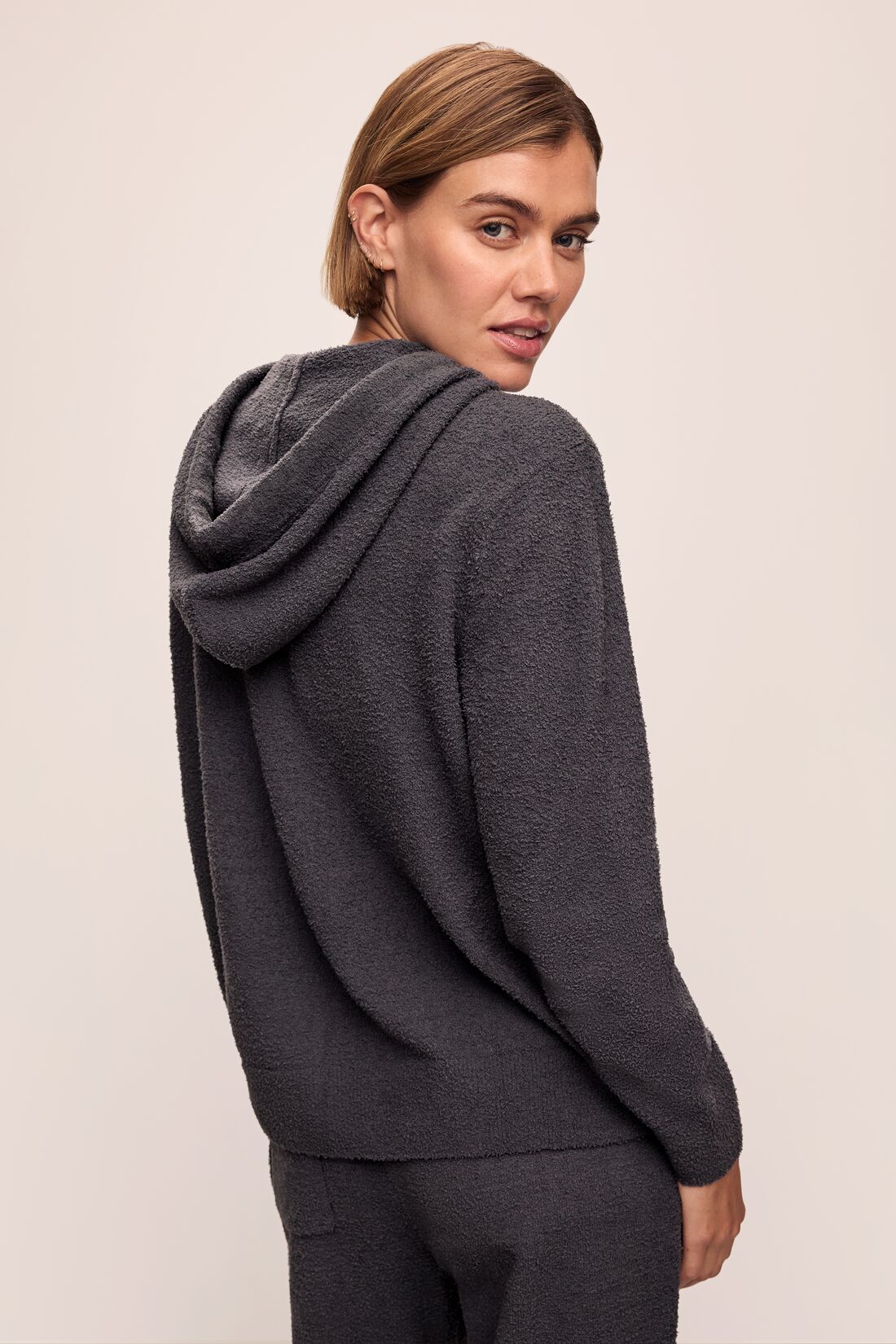 Eberjey Recycled Boucle Hoodie
