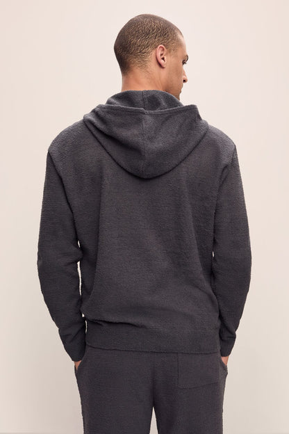 Eberjey Men's Recycled Boucle Hoodie
