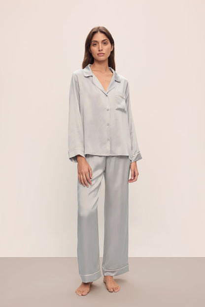 Eberjey Inez Washable Silk Long PJ Set